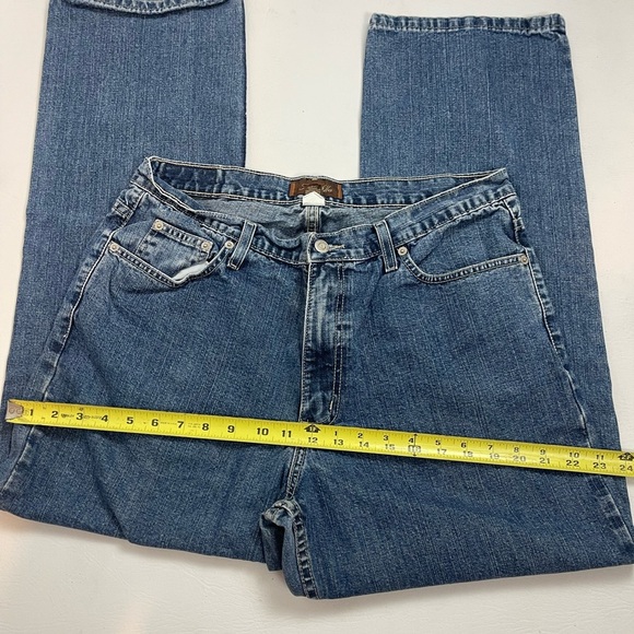 Tasso Elba Men’s Classic Fit Straight Leg Blue Denim Jeans Size 36 - Picture 4 of 12